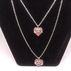 Jewelry - New Big sis & Lil sis heart necklace Jewelry - New Big sis & Lil sis heart necklace